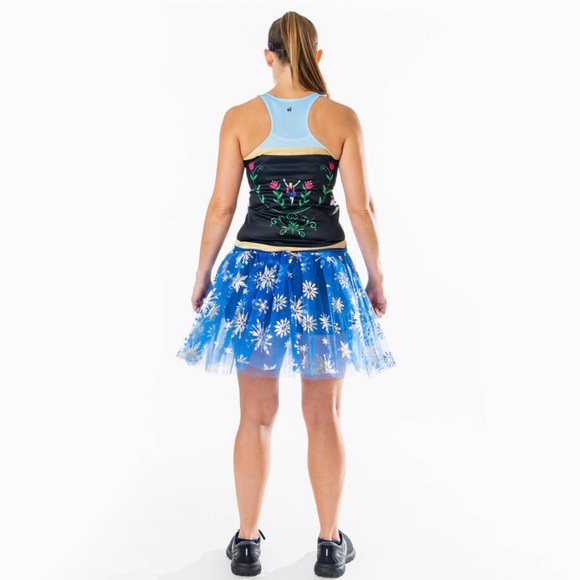 NWOT Gone For A Run Runners Printed Tutu - Snow Princess - Picture 5 of 9